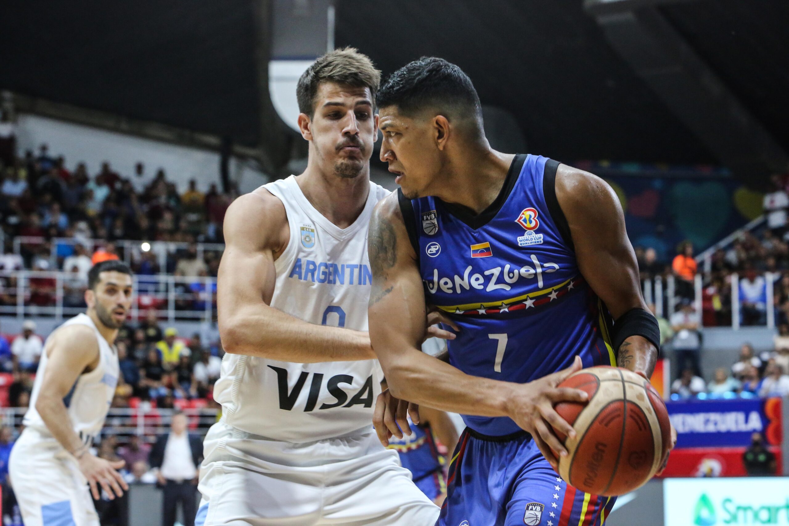 Venezuela fue superada por Argentina en el inicio de la tercera ventana FIBA  rumbo a la Copa del Mundo 2023