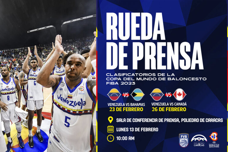 Invitación – Rueda de prensa – Sexta ventana FIBA