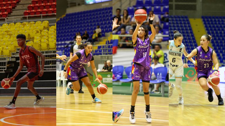 Jeiminson Márquez, Yesimar Escudero, Valeria Montero y Vanessa Reyes van a la 13º edición del Basketball Without Borders Américas