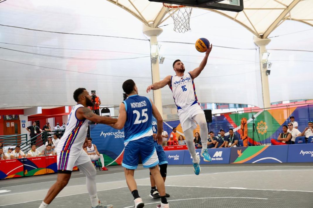 Juegos Bolivarianos del Bicentenario Ayacucho 2024 el 3x3 masculino