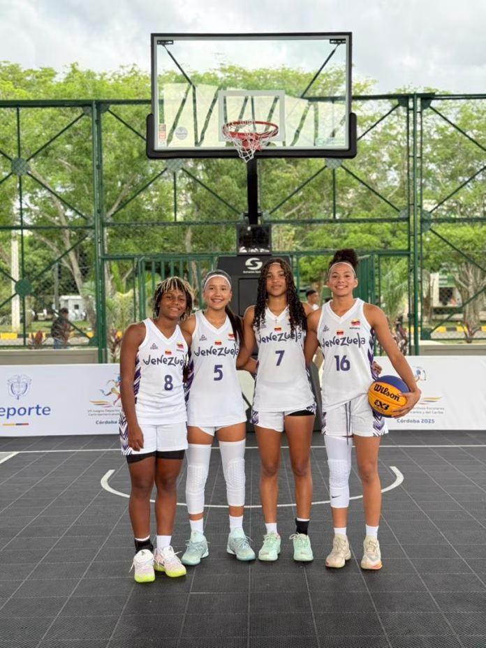 Selección 3x3 femenina - Juegos Escolares Centroamericanos y del Caribe Córdoba 2025