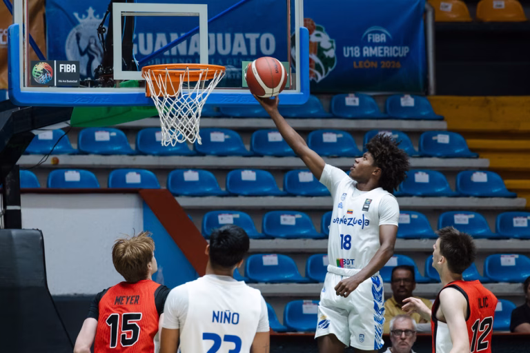 Venezuela cayó ante Canadá en la primera jornada del FIBA AmeriCup Sub-18 2026
